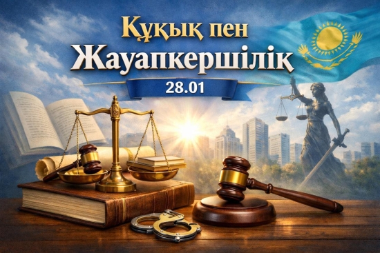 «Құқық пен жауапкершілік» тақырыбында онлайн іс-шара өтті. 