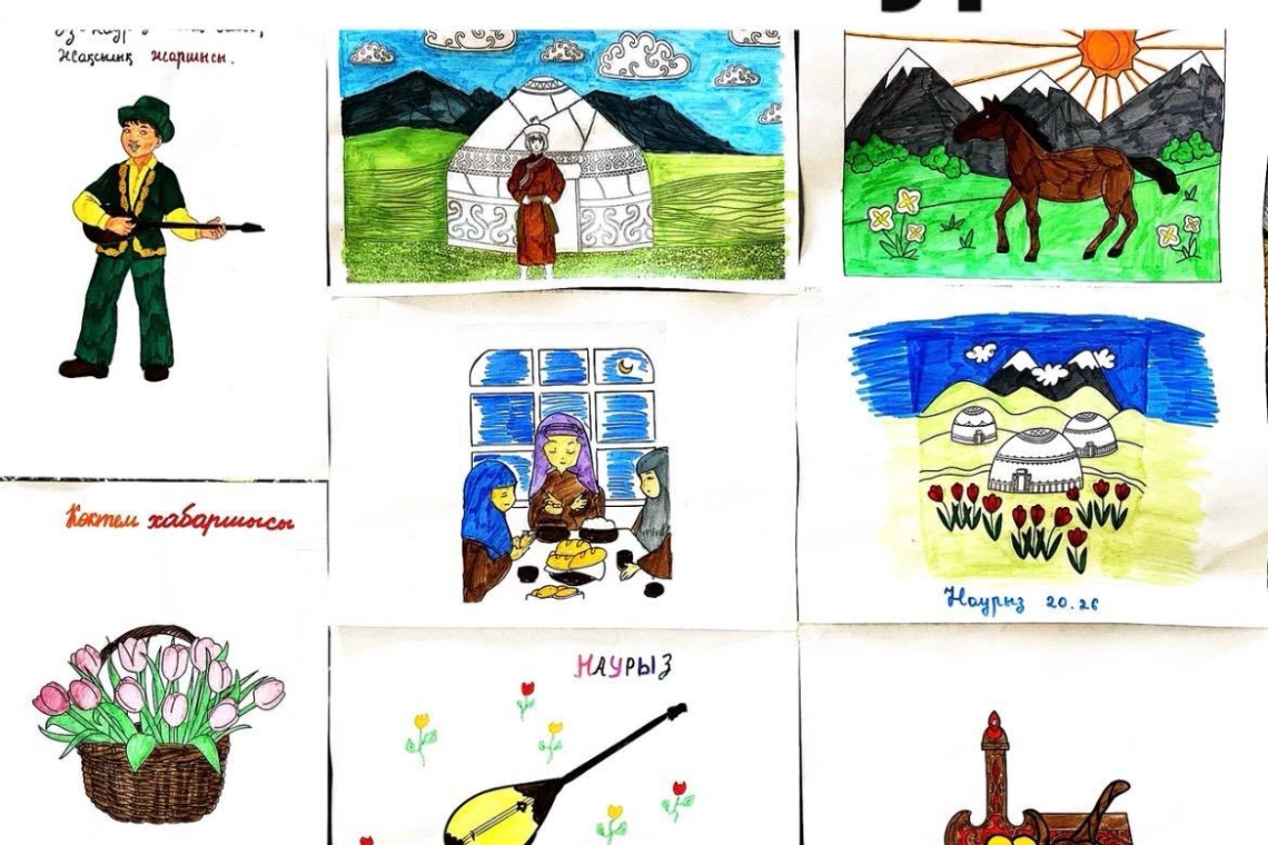 «Ғажайып Наурыз» тақырыбында сурет байқауы ұйымдастырылды. 